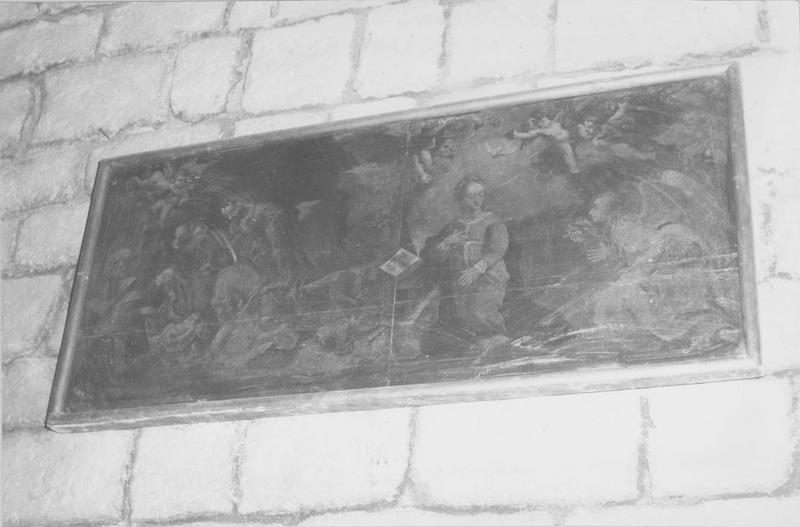 tableau : l'Annonciation et la Nativité, vue générale - © Ministère de la Culture (France), Médiathèque du patrimoine et de la photographie (objets mobiliers), tous droits réservés