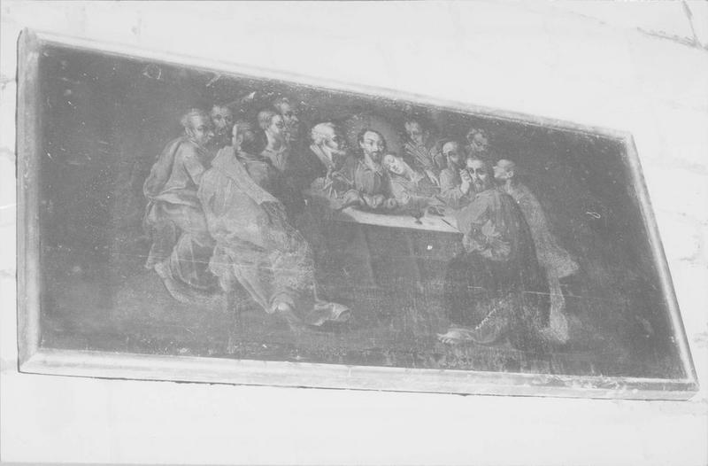 tableau : la Cène, vue générale - © Ministère de la Culture (France), Médiathèque du patrimoine et de la photographie (objets mobiliers), tous droits réservés