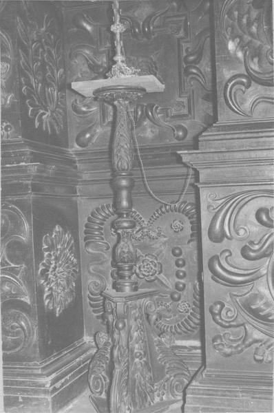 porte-cierges votif, vue générale