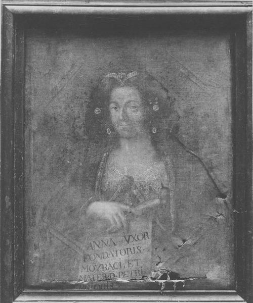 tableau : portrait d'Anne de Moirax, vue générale