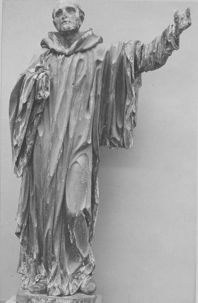 statue : saint François-d'Assise, vue générale