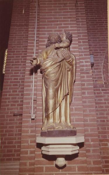 statue : saint Joseph, vue générale