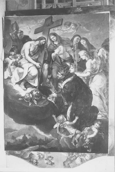 tableau : apothéose de saint Louis (l')