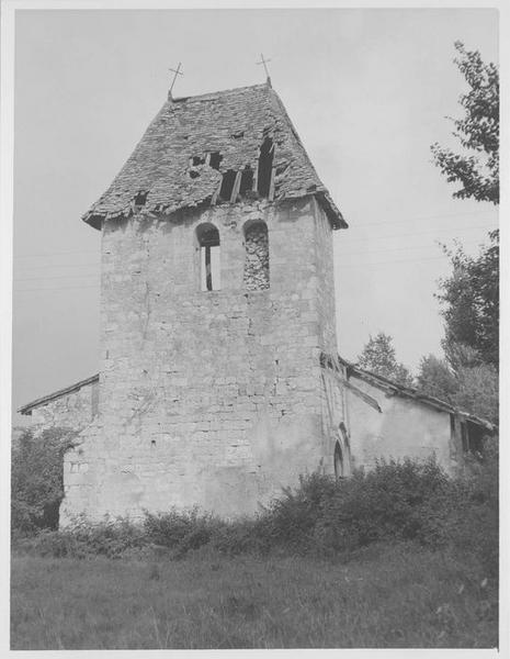 vue générale du clocher