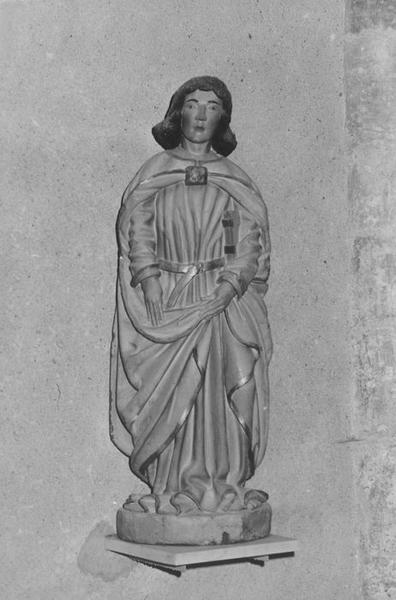 statue : saint Jean, vue générale