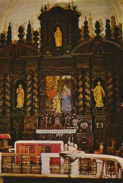 retable du maître-autel, vue générale
