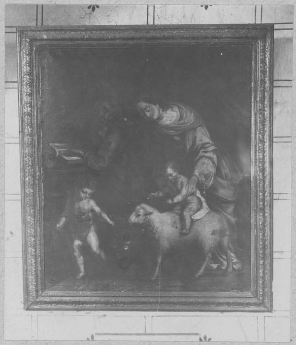 cadre, tableau : Sainte Famille avec saint Jean Baptiste (la) - © Ministère de la Culture (France), Médiathèque du patrimoine et de la photographie, diffusion RMN-GP