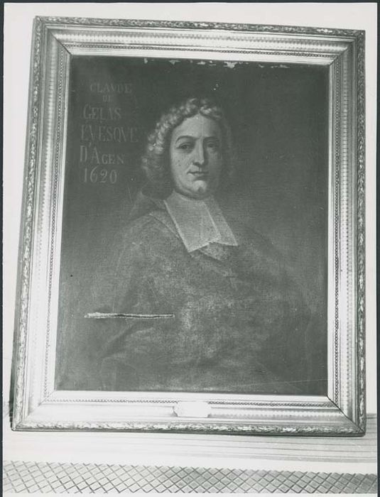 tableau : Portrait de l'évêque Claude Gelas - © Ministère de la Culture (France), Médiathèque du patrimoine et de la photographie, diffusion GrandPalaisRmn Photo