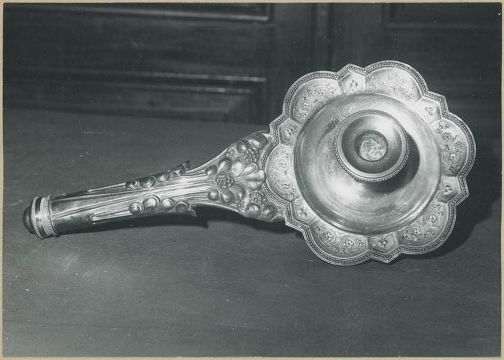 bougeoir épiscopal n°2 (bronze argenté)