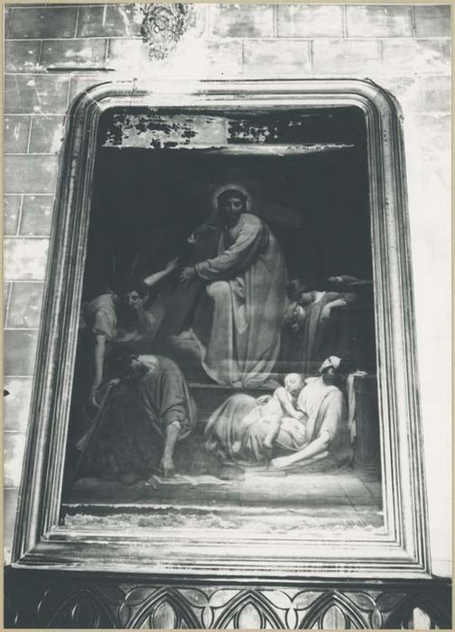 tableau et son cadre : Sainte Famille (Résurrection) - © Ministère de la Culture (France), Médiathèque du patrimoine et de la photographie, diffusion GrandPalaisRmn Photo