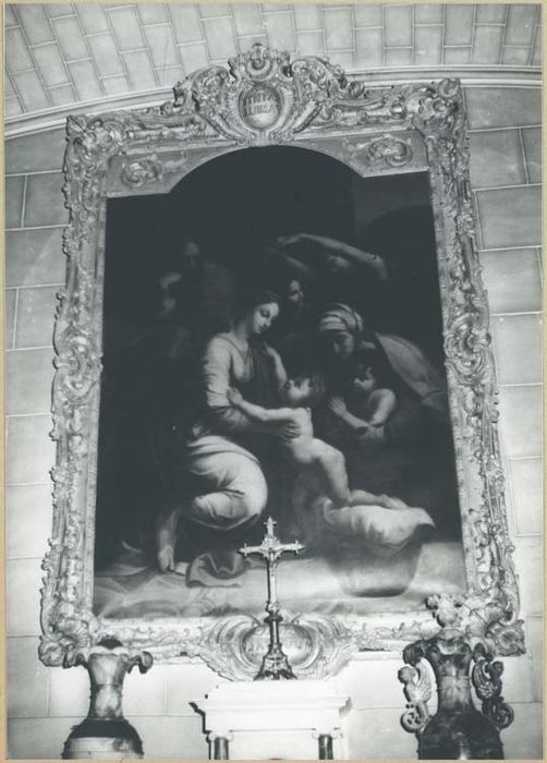 tableau et son cadre : Sainte Famille - © Ministère de la Culture (France), Médiathèque du patrimoine et de la photographie, diffusion GrandPalaisRmn Photo