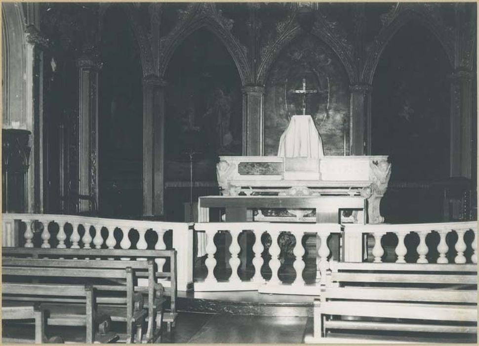 clôture de chœur (table de communion) - © Ministère de la Culture (France), Médiathèque du patrimoine et de la photographie, diffusion GrandPalaisRmn Photo