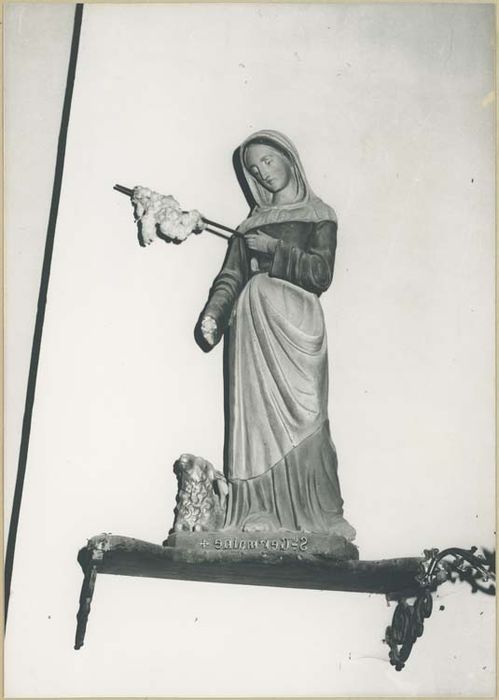 statue : Sainte Germaine - © Ministère de la Culture (France), Médiathèque du patrimoine et de la photographie, diffusion GrandPalaisRmn Photo