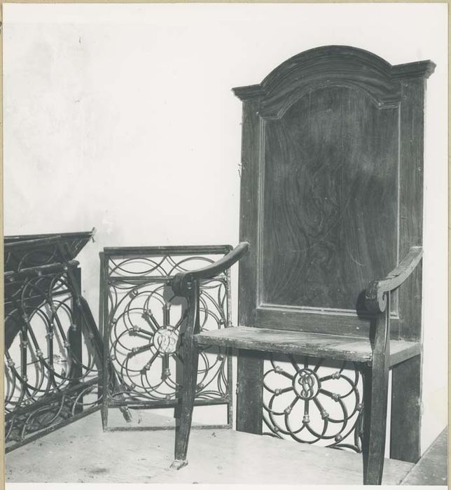 clôture de choeur, fauteuil de célébrant - © Ministère de la Culture (France), Médiathèque du patrimoine et de la photographie, diffusion GrandPalaisRmn Photo