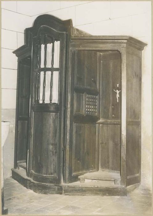 confessionnal - © Ministère de la Culture (France), Médiathèque du patrimoine et de la photographie, diffusion GrandPalaisRmn Photo