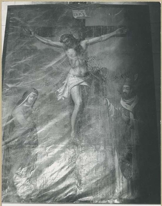 Tableau : Christ en croix