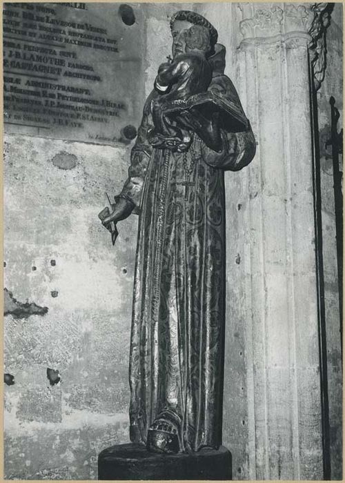 statue : Saint Antoine de Padoue