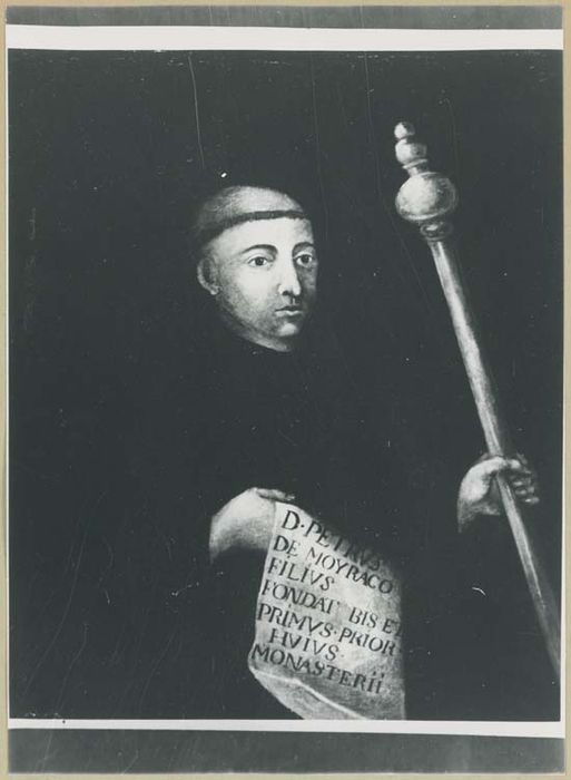 Tableau : Pierre de Moirax, prieur