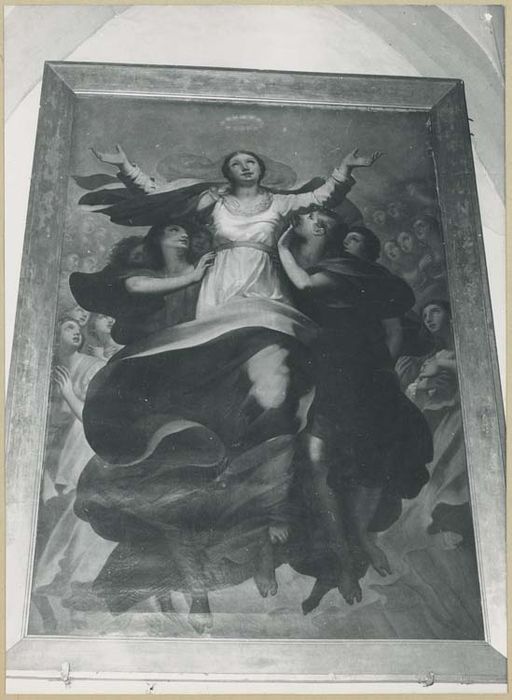 tableau et son cadre: Assomption