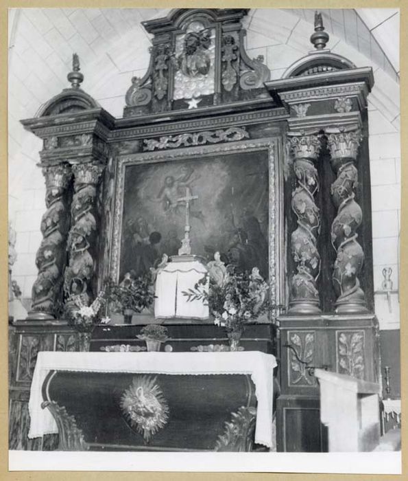 autel (maître-autel) et retable