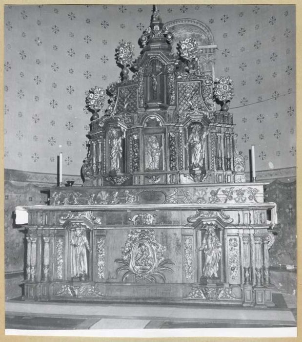 autel (maître-autel) et tabernacle