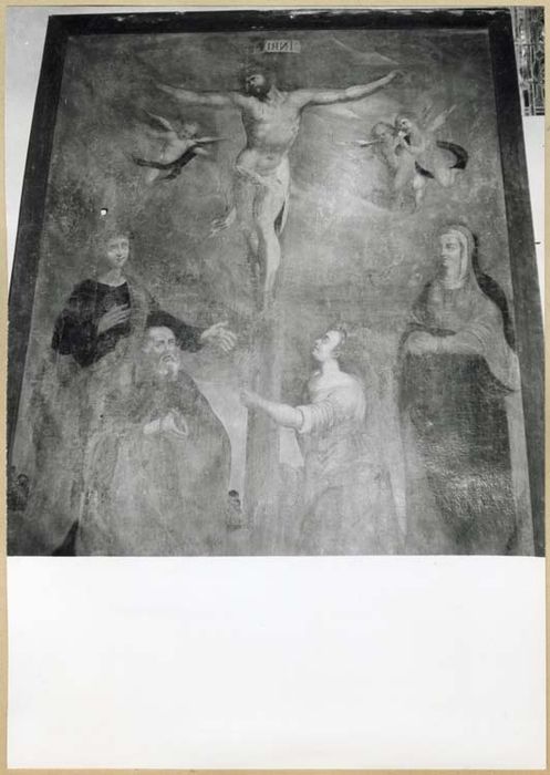 Tableau : Christ en croix