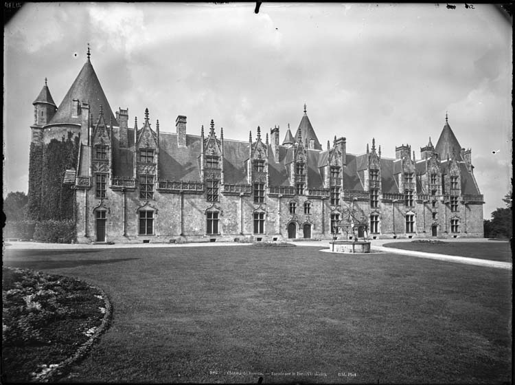 Façade sur le parc