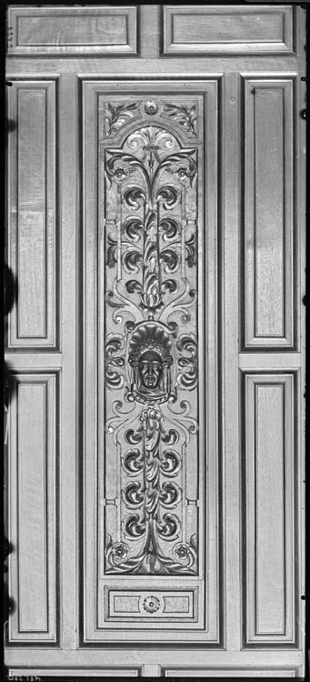 Porte : détail d’un panneau