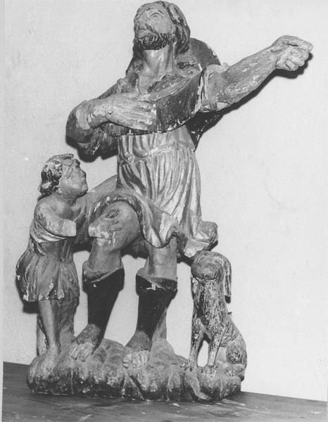 statue : saint Roch - © Ministère de la Culture (France), Médiathèque du patrimoine et de la photographie (objets mobiliers), tous droits résevés