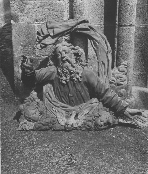 sculpture : Dieu le Père (déposé) - © Ministère de la Culture (France), Médiathèque du patrimoine et de la photographie (objets mobiliers), tous droits résevés