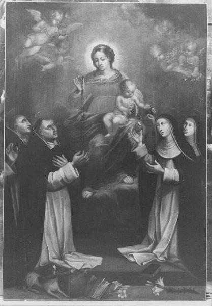 tableau du retable : Le Rosaire