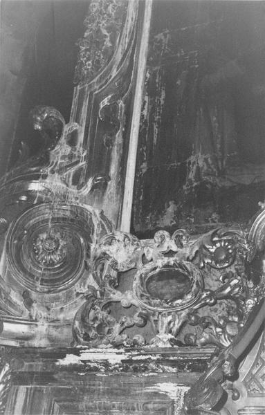 retable, détail