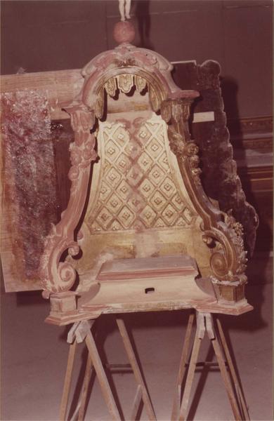 détail du retable