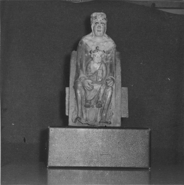 statue : Vierge en majesté, dite Vierge d'Apcher