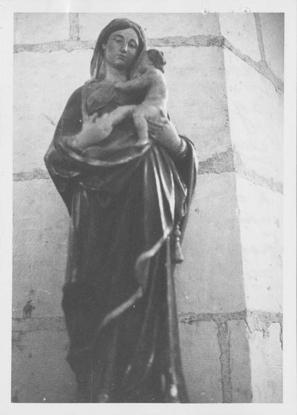 statue : Vierge à l'enfant, vue générale - © Ministère de la Culture (France), Médiathèque du patrimoine et de la photographie (objets mobiliers), tous droits réservés