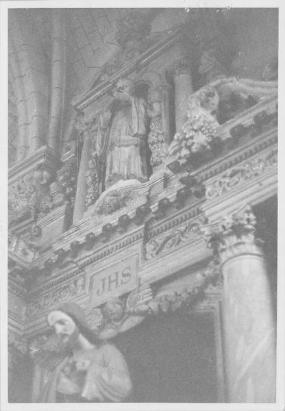 retable, vue partielle - © Ministère de la Culture (France), Médiathèque du patrimoine et de la photographie (objets mobiliers), tous droits réservés
