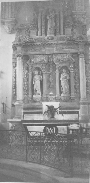 retable de la Vierge, vue générale - © Ministère de la Culture (France), Médiathèque du patrimoine et de la photographie (objets mobiliers), tous droits réservés
