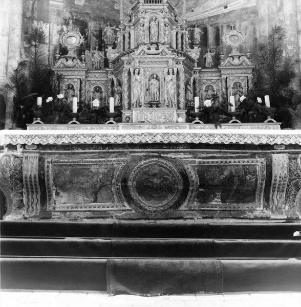 retable, tabernacle, vue générale