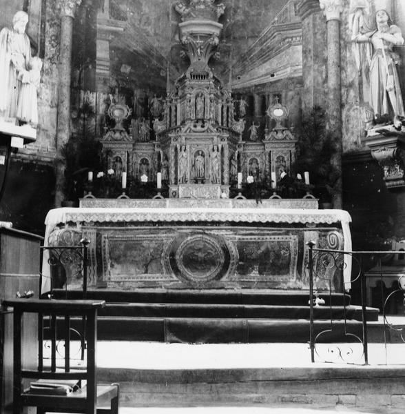 retable, tabernacle, vue générale