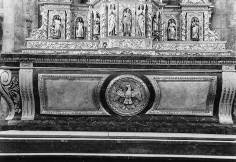 retable, tabernacle, vue partielle