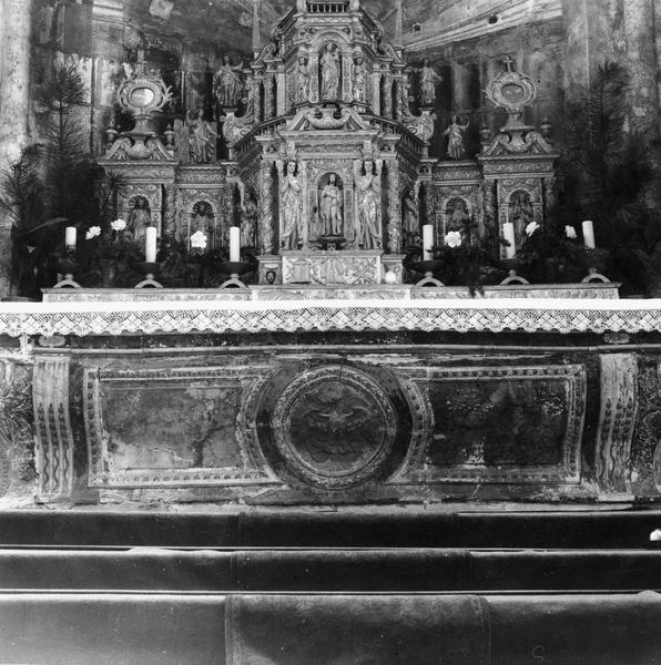 retable, tabernacle, vue générale