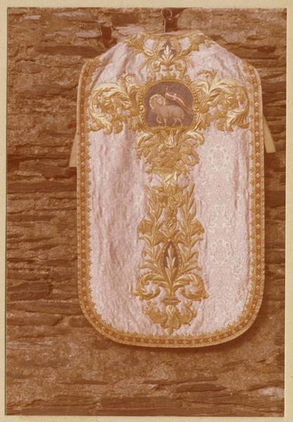 chasuble de Mgr Angebault