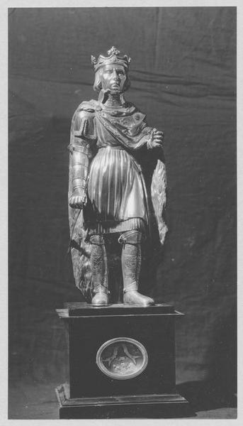 statue-reliquaire : Saint Louis