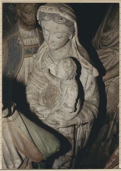 statue : Vierge à l'Enfant - © Ministère de la Culture (France), Médiathèque du patrimoine et de la photographie (objets mobiliers), tous droits réservés