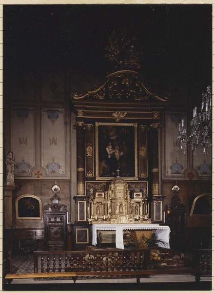 clôture liturgique (appui de communion), lustre - © Ministère de la Culture (France), Médiathèque du patrimoine et de la photographie (objets mobiliers), tous droits réservés