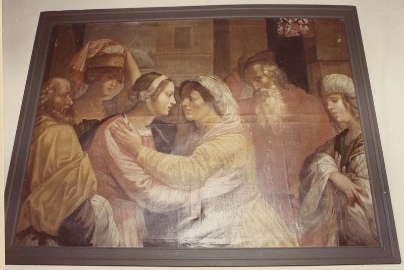 tableau : la Visitation - © Ministère de la Culture (France), Médiathèque du patrimoine et de la photographie (objets mobiliers), tous droits réservés