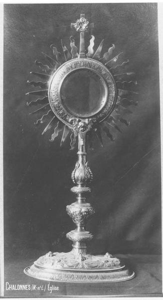 ostensoir - © Ministère de la Culture (France), Médiathèque du patrimoine et de la photographie (objets mobiliers), tous droits réservés