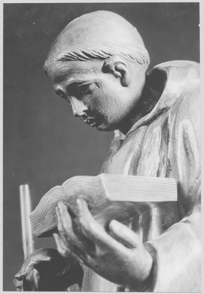 statuette-reliquaire : Saint Fiacre