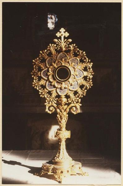 ostensoir - © Ministère de la Culture (France), Médiathèque du patrimoine et de la photographie (objets mobiliers), tous droits réservés