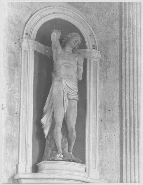 statue : Saint Sébastien